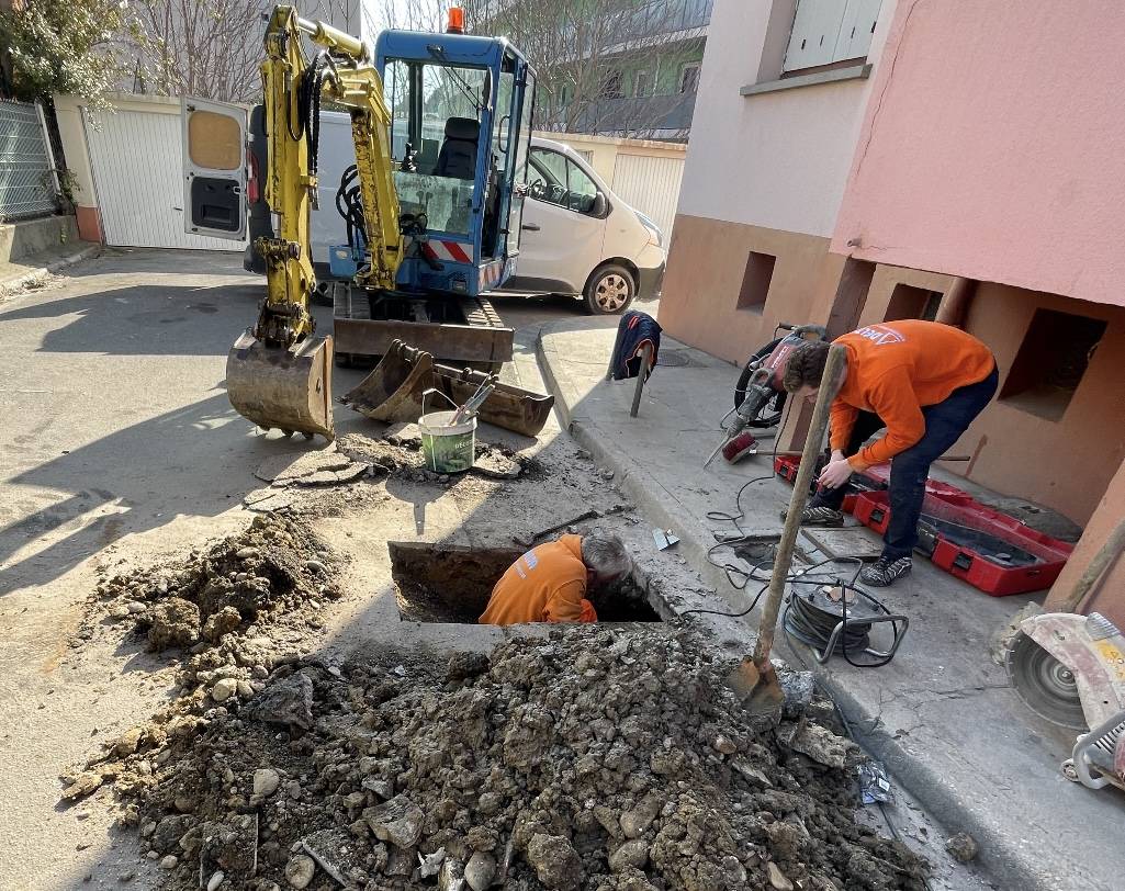 Réhabiliter du réseau de canalisations dans une résidences à Montpellier, proche de La Grande Motte dans l'Hérault 