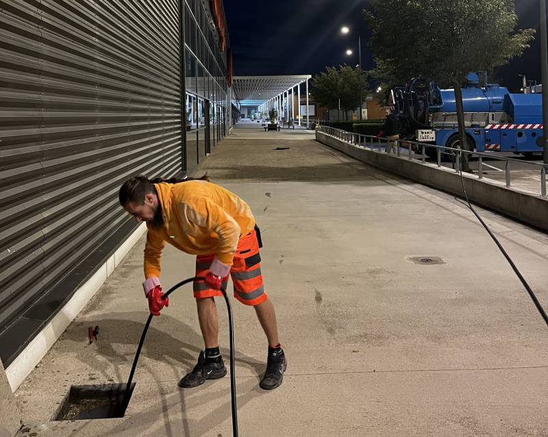 Travaux de curage à Nîmes près de Beaucaire : Réseau propre et fonctionnel pour garantir un bon écoulement..